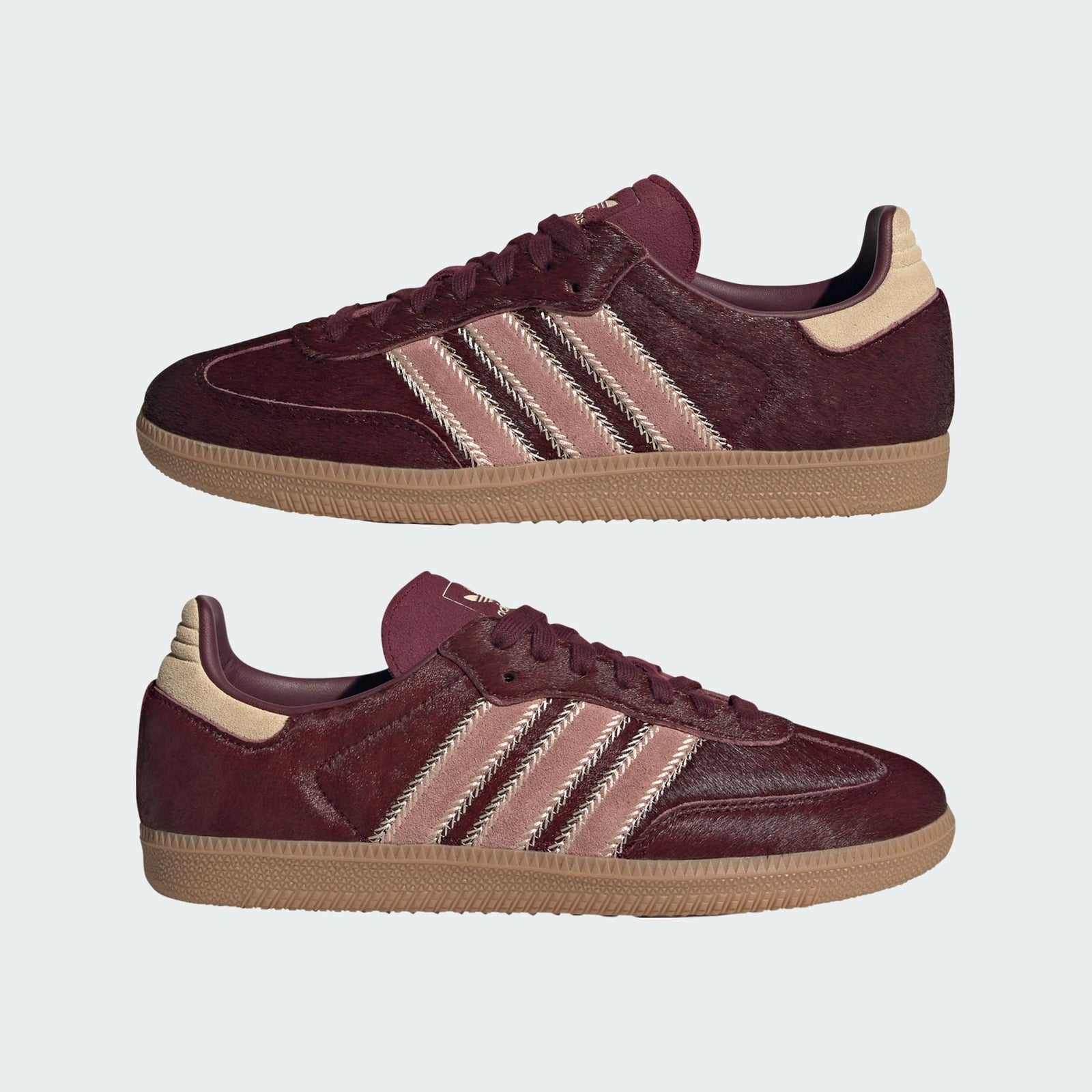 JP5330 adidas Originals Samba OG Sand Strata Maroon Warm Clay (Women's)
