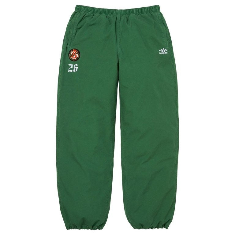 Supreme x Umbro Cotton Ripstop Track Pant Green