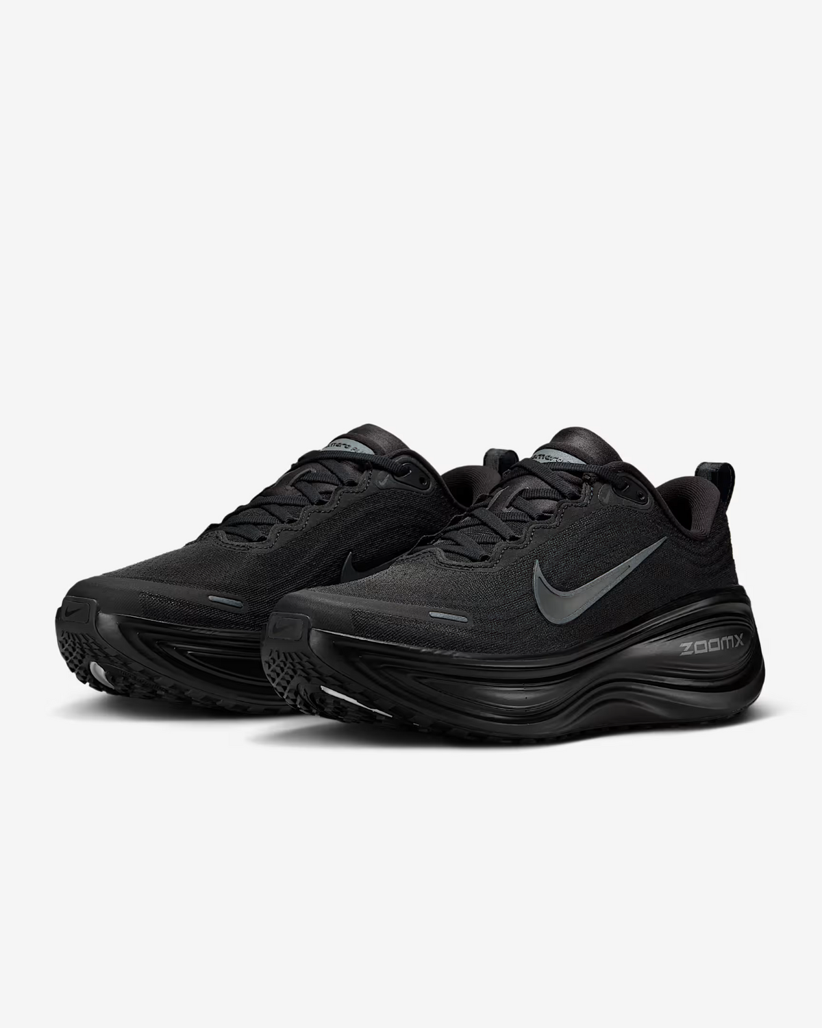 HV8154-001  Nike  Vomero Plus Black Metallic Dark Grey (Women's)