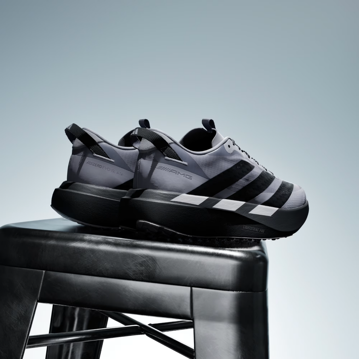 KI7909 Mercedes Amg Ã adidas Adizero Evo SL ATR "Glory Grey/Core Black" (Men's)