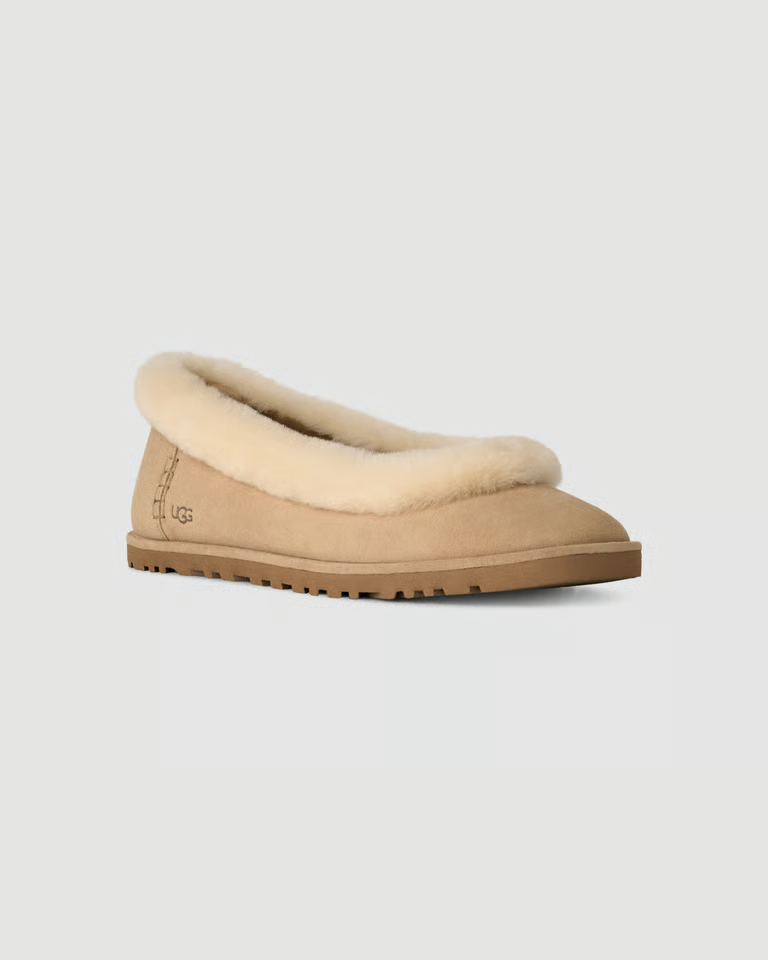 1178111-SAN UGG Zora Ballet Flat "Sand" (Women's)