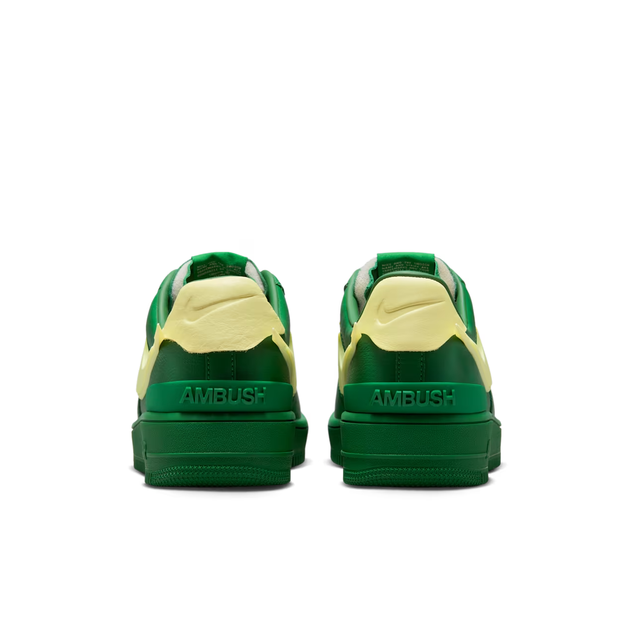 DV3464-300 AMBUSH Ã Nike Air Force 1 Low "Pine Green and Citron" (Men's)