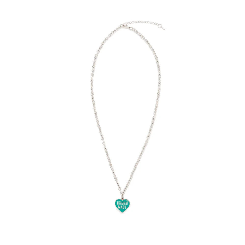 HUMAN MADE Heart Necklace Green HM29GD157