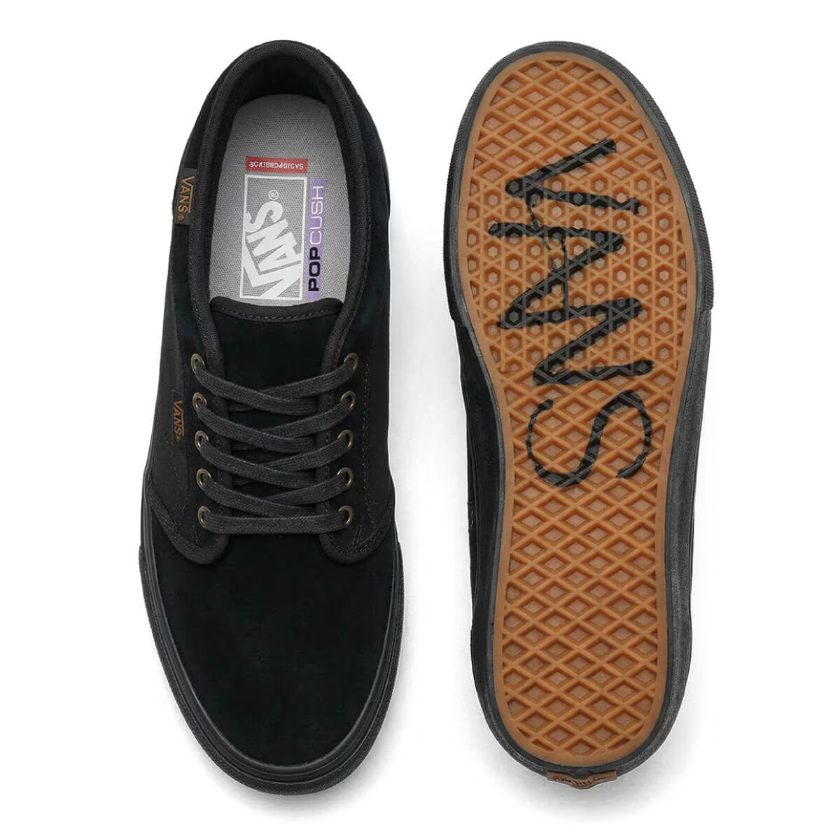 VN0A7SLZBKA Atiba Jefferson Ã Vans Skate Chukka "Black" (Men's)