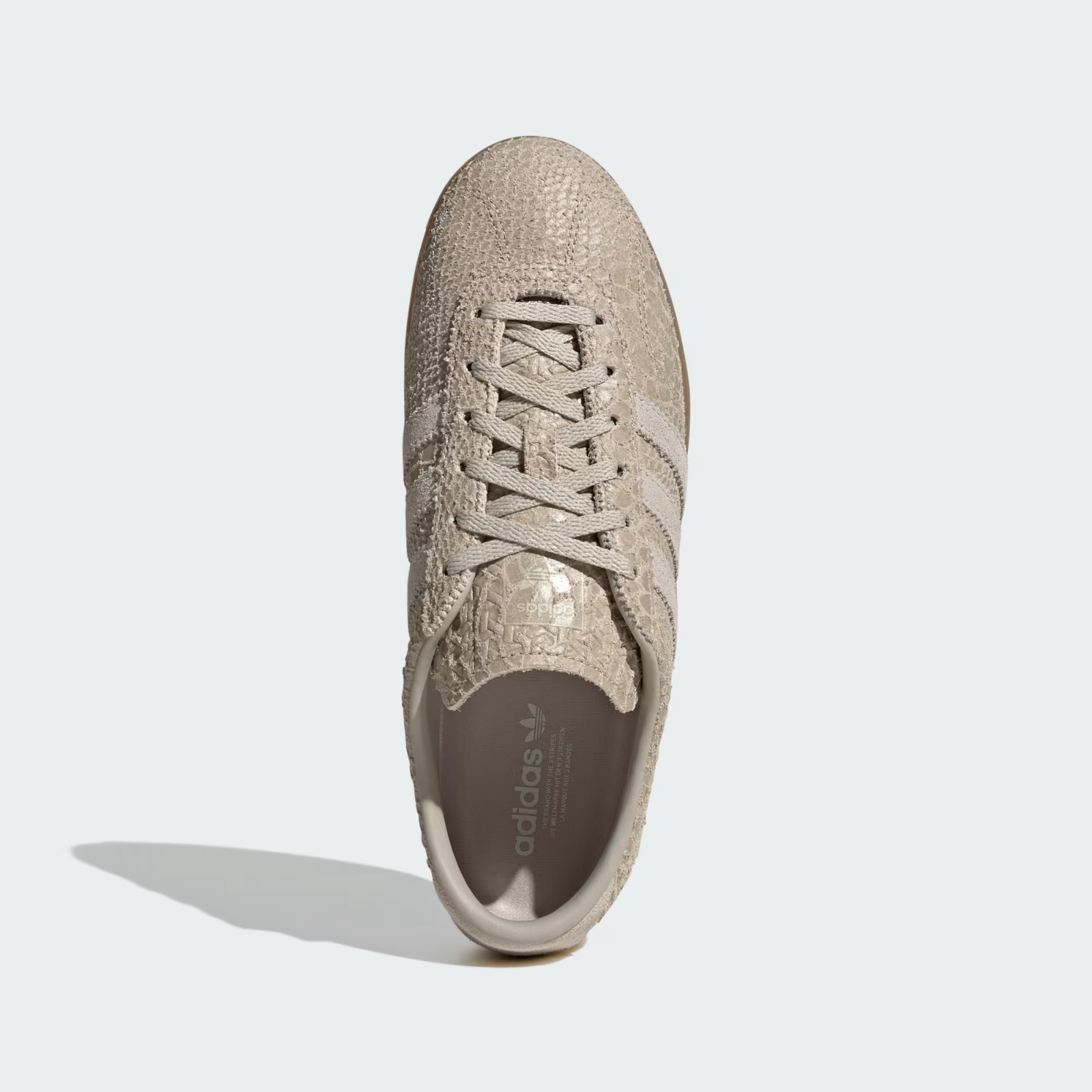 KI3579 adidas Gazelle Lo Pro Wonder Beige Alumina (Women's)