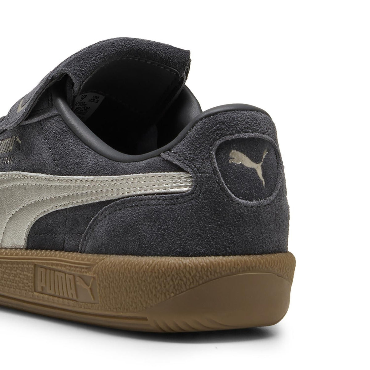 404021-02 Puma Palermo Premium Metallic Dusky Gray Gum (Men's)