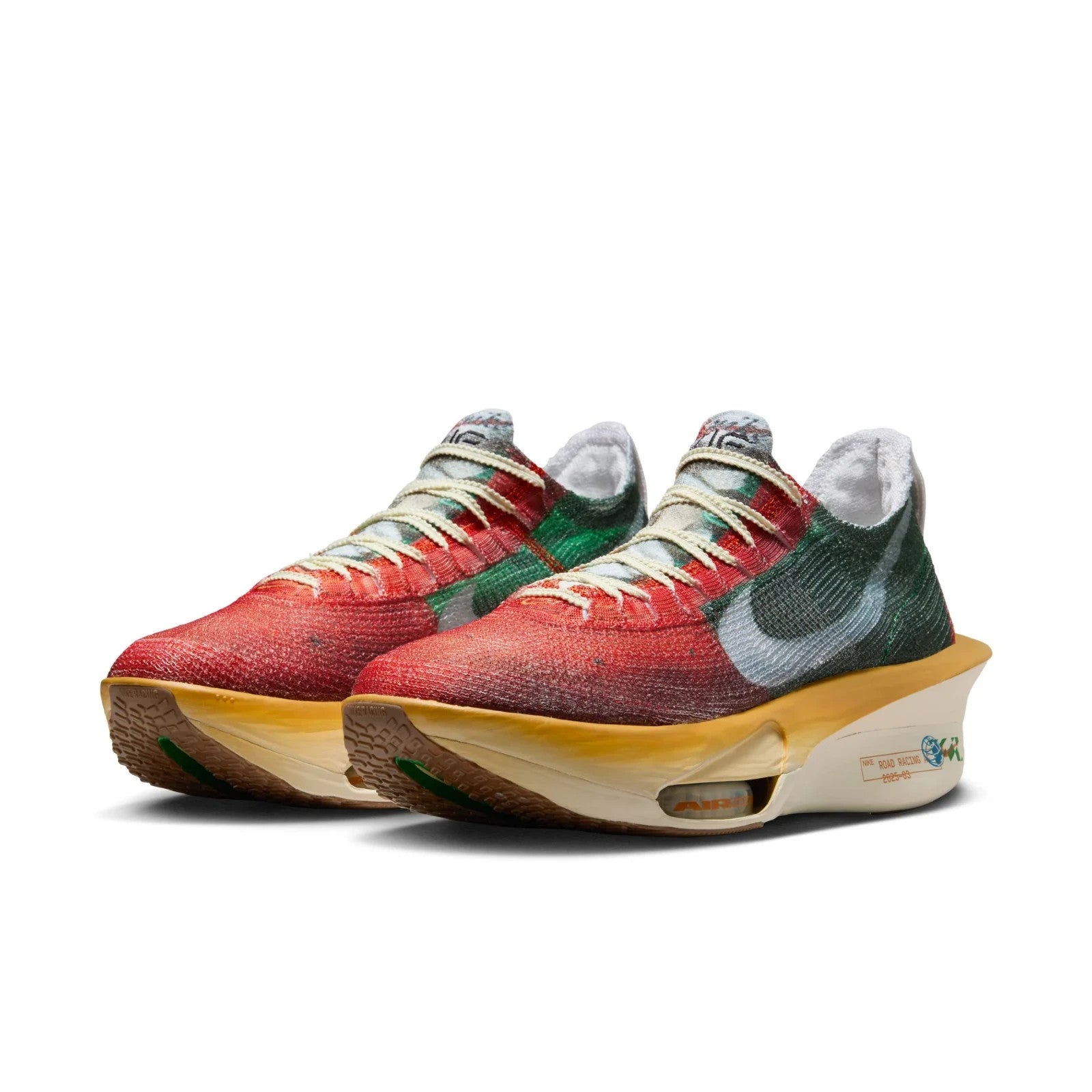 IH3575-999 Nike ZoomX AlphaFly 3 Multi-Color Starfish Aloe Verde Clear (Men's)