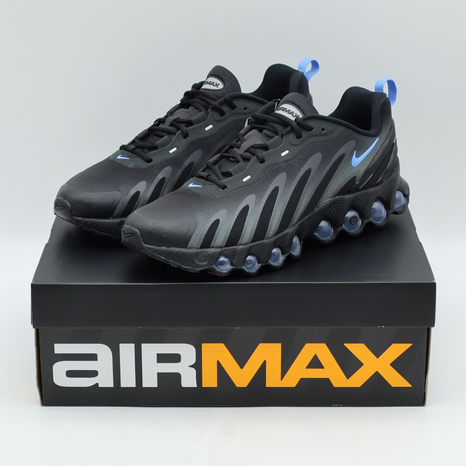 IH4464-001 Nike Air Max Dn 8 Shoes Black  Cool Grey Wolf Grey  (Men's)