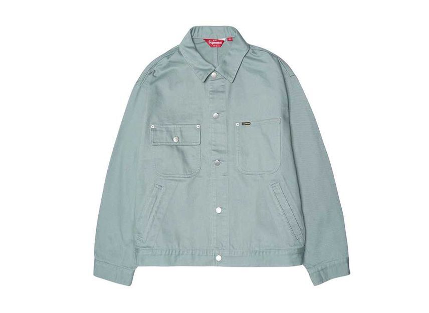 Supreme Denim Chore Trucker Jacket Mint