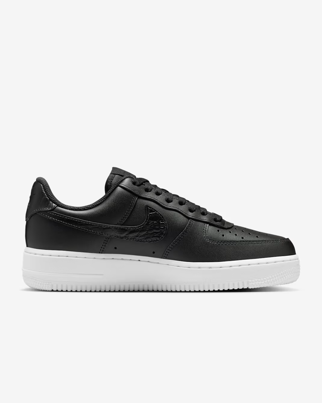 IO4837-001 Nike Air Force 1 '07 SE Black Neutral Grey White Black (Women's)