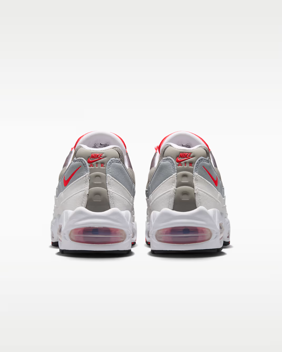 HJ5996-101 Nike Air Max 95 Big Bubble "White/Light Crimson" (Women's)