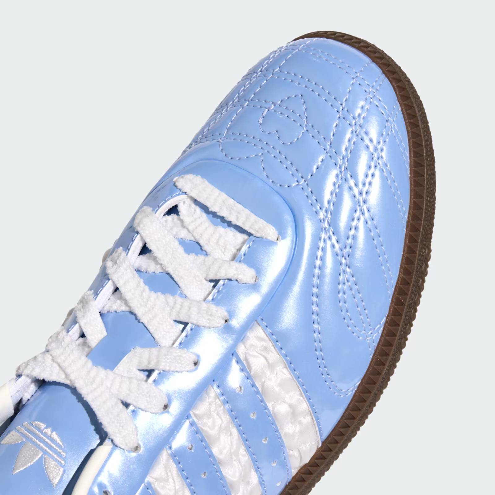 KJ7302 adidas Samba JP Glow Blue Core White Aurora Ink (Men's)