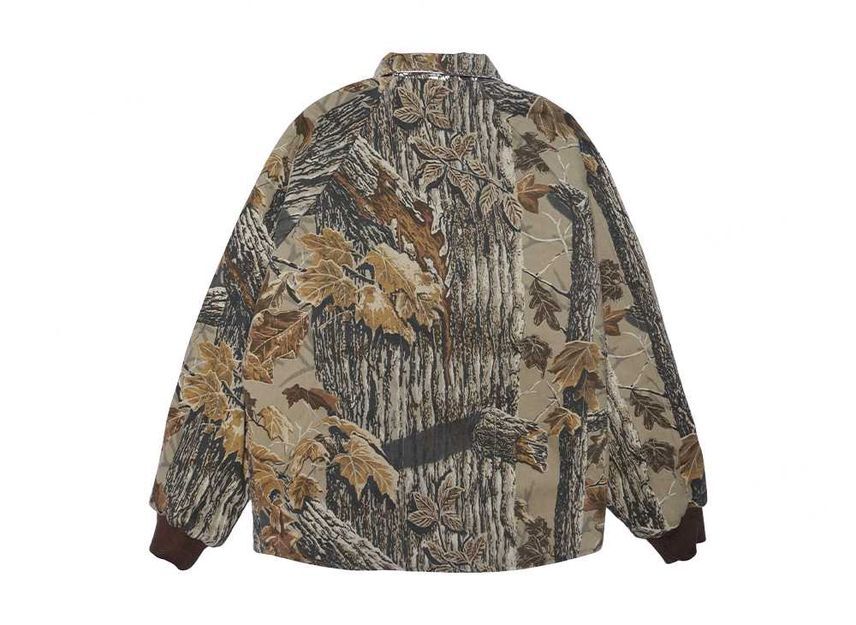 Supreme RealTree Reversible Quilted Work Jacket Snow Camo