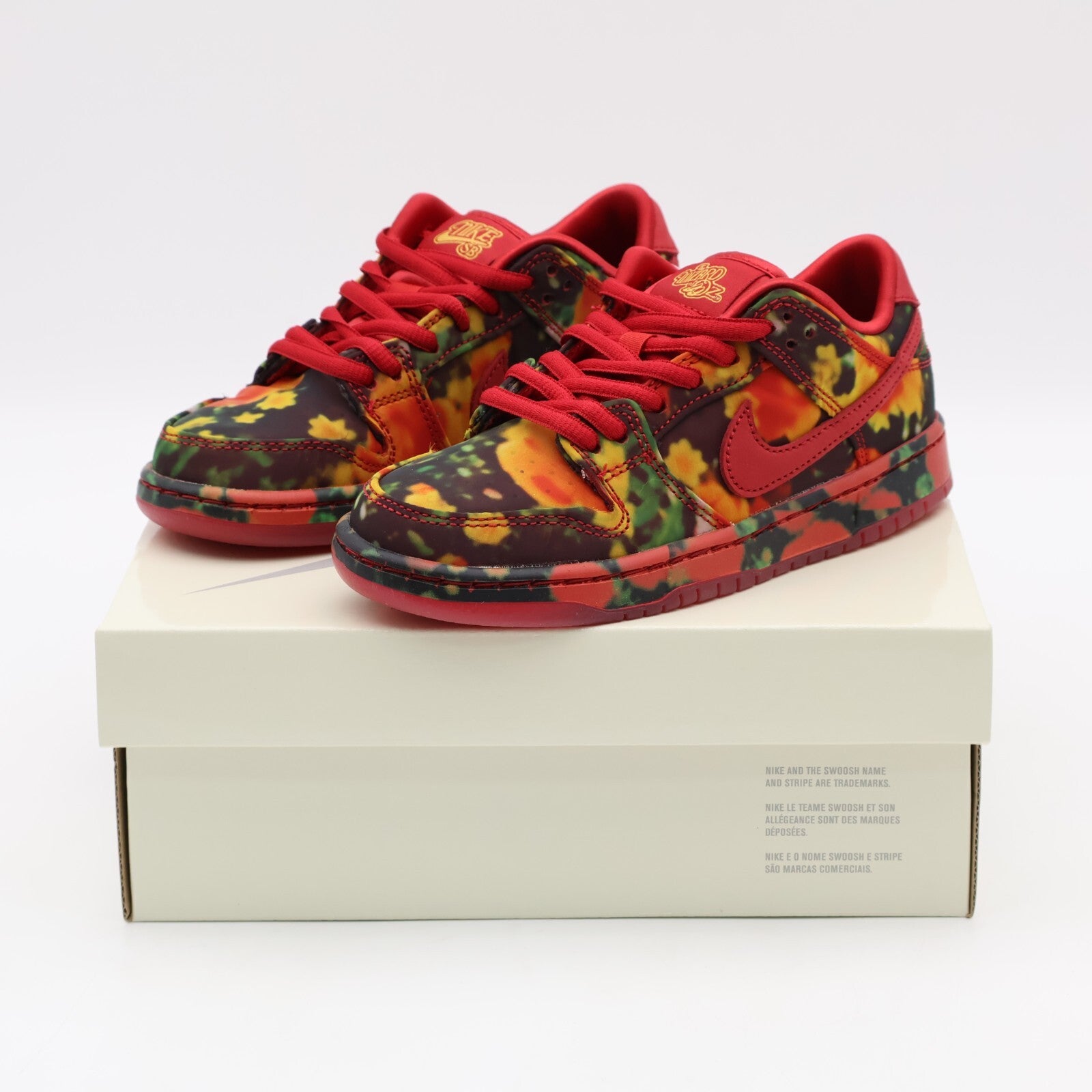 FZ1236-600 The Wizard of Oz Nike SB PS Dunk Low Poppy Field (Kids)