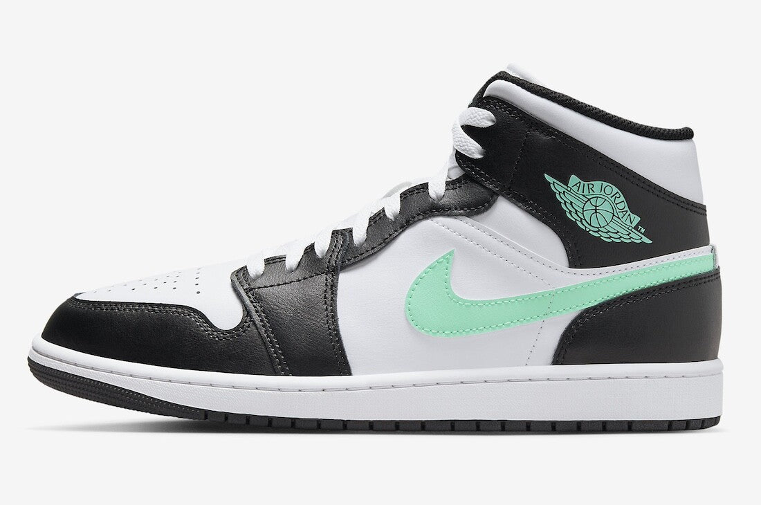 DQ8426-103 Nike Air Jordan 1 Mid Green Glow (Men's)