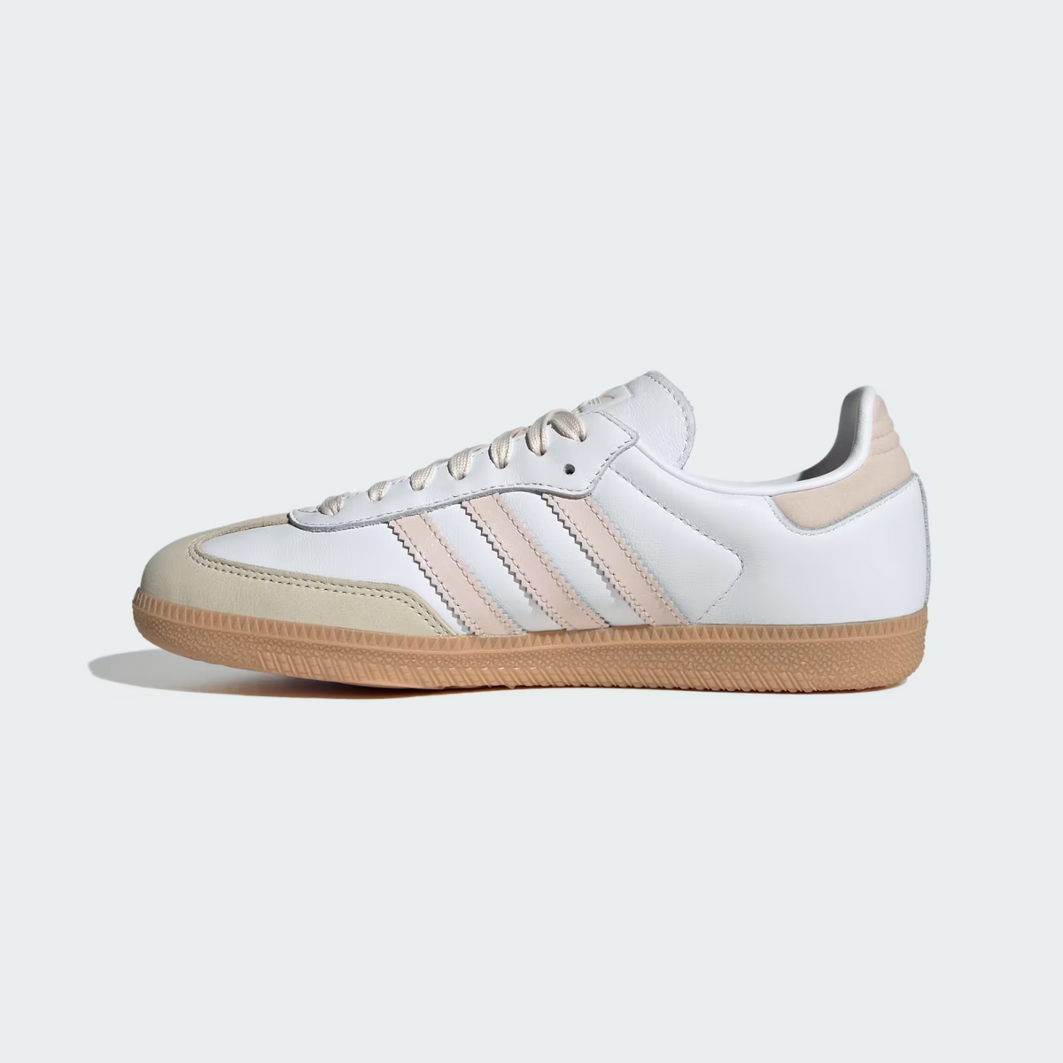JS1351 adidas Samba OG Cloud White/Wonder Quartz/Gum (Women's)
