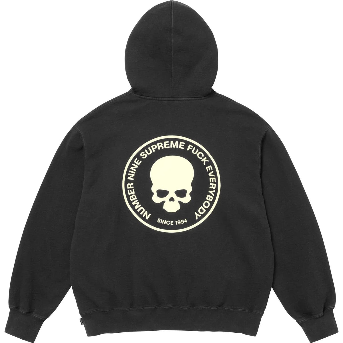 Supreme Number (N)ine Hooded Sweatshirt Black