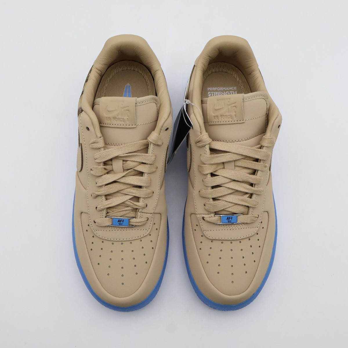IH1018-200 Kobe Bryant Nike Air Force 1 Low Protro Linen University Blue (Men's)