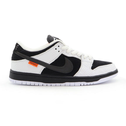 FD2629-100 TIGHTBOOTH Nike SB Dunk Low Pro QS Black White Safety Orange (Men's)