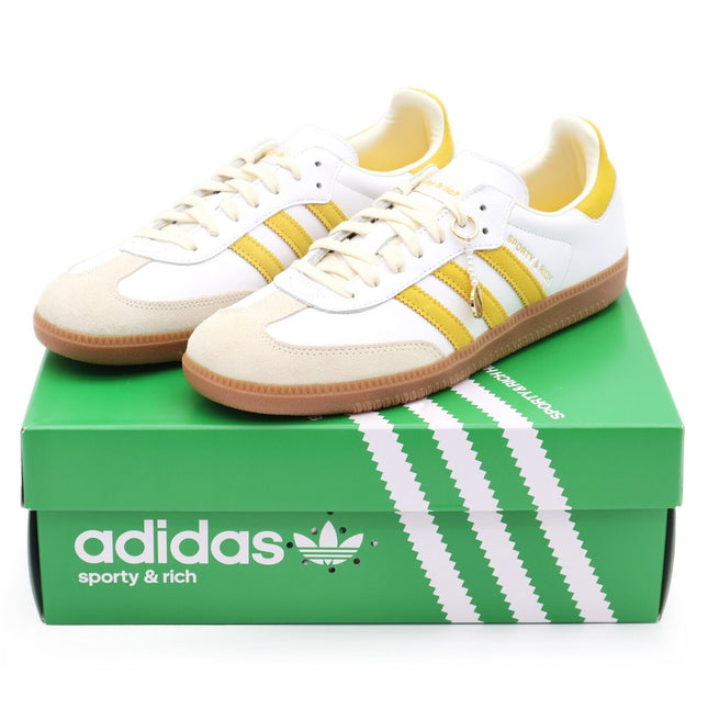 IF5661 Sporty & Rich adidas Originals Samba OG White Bold Gold Cream (Men's)