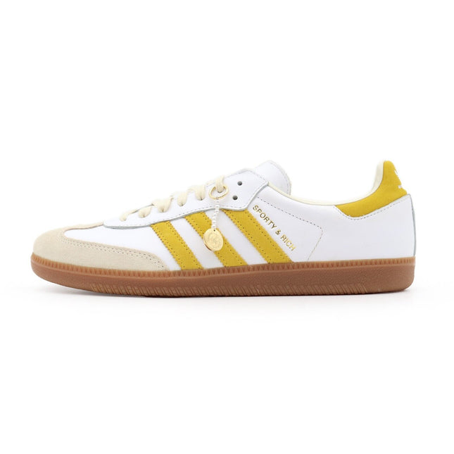 IF5661 Sporty & Rich adidas Originals Samba OG White Bold Gold Cream (Men's)