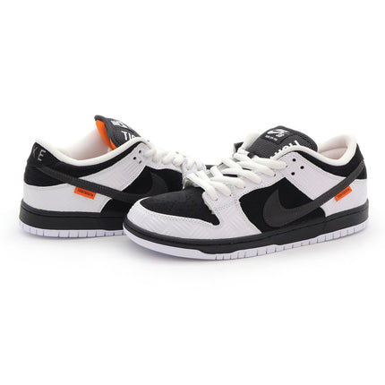 FD2629-100 TIGHTBOOTH Nike SB Dunk Low Pro QS Black White Safety Orange (Men's)