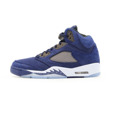 FD6812-400 Nike Air Jordan 5 Retro SE Midnight Navy Blue Georgetown Grey (Men's)