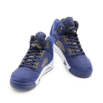 FD6812-400 Nike Air Jordan 5 Retro SE Midnight Navy Blue Georgetown Grey (Men's)