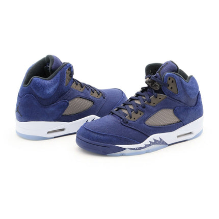 FD6812-400 Nike Air Jordan 5 Retro SE Midnight Navy Blue Georgetown Grey (Men's)