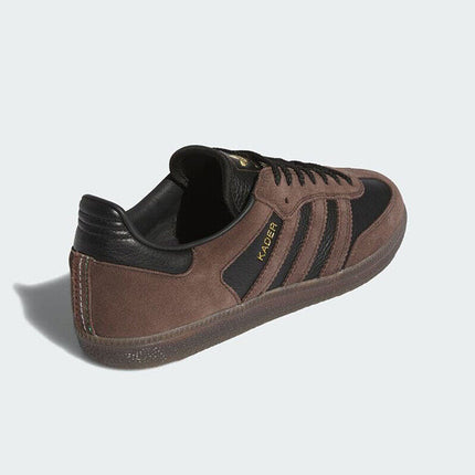 IF9235 Kader Sylla adidas Originals Samba ADV Core Black Brown Gum (Men's)