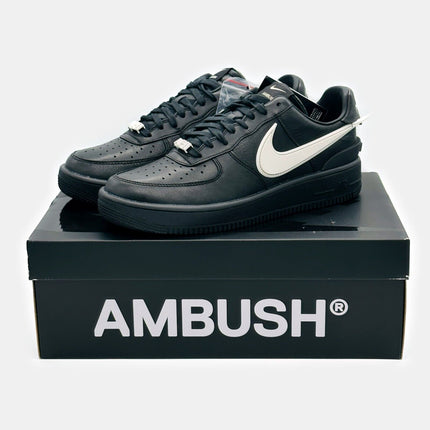 DV3464-001 Nike Air Force 1 Low AMBUSH Phantom Black White Noir Onyx Lamp Carbon