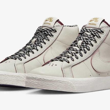 FQ0795-100 Welcome Skateboarding Nike SB Blazer Mid Sail (Men's)