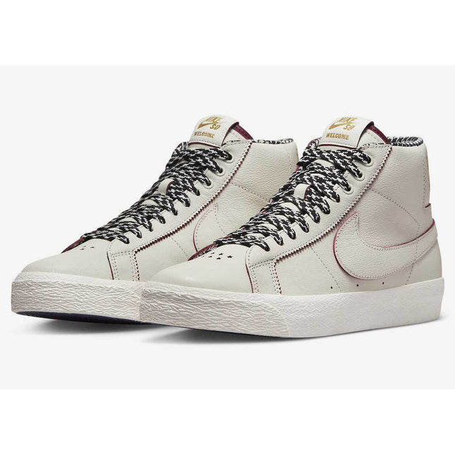 FQ0795-100 Welcome Skateboarding Nike SB Blazer Mid Sail (Men's)