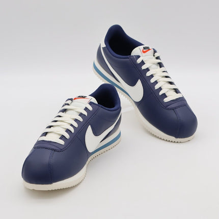 DM4044-400 Nike Cortez Midnight Navy Sail Noise Aqua Blue White (Men's)