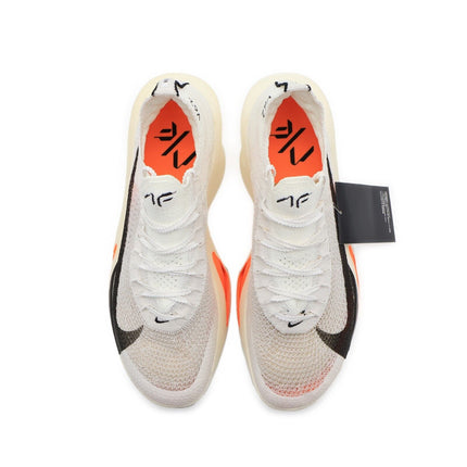 FD8356-100 Nike AlphaFly NEXT% 3 Prototype White Black Phantom Orange (Men's)