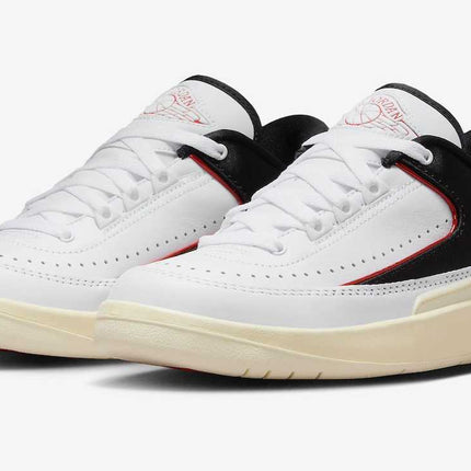 FD4849-106 Nike Air Jordan 2 Retro Low Black Satin (Women's)