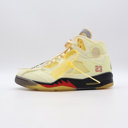 Size 8.5 - Nike Air Jordan 5 SP x Off-White Mid Sail