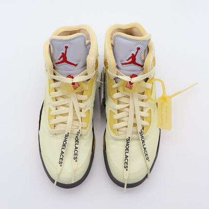 Size 8.5 - Nike Air Jordan 5 SP x Off-White Mid Sail