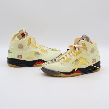 Size 8.5 - Nike Air Jordan 5 SP x Off-White Mid Sail