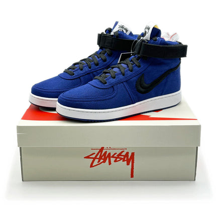 DX5425-400 Stussy Nike Vandal High Deep Royal Blue Black White (Men's)