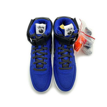 DX5425-400 Stussy Nike Vandal High Deep Royal Blue Black White (Men's)