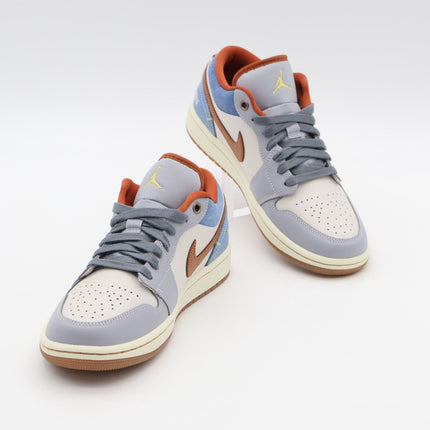 FZ5045-091 Nike Air Jordan 1 Low Phantom Coconut Milk Amber Brown (Women's)