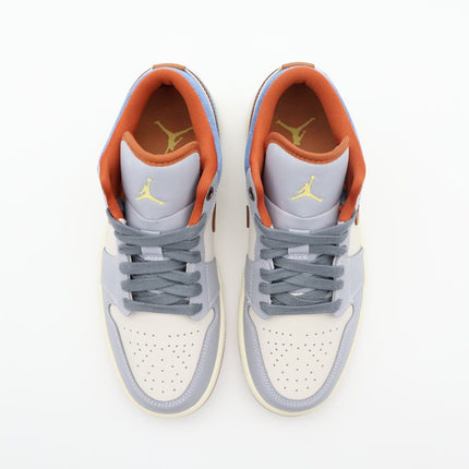 FZ5045-091 Nike Air Jordan 1 Low Phantom Coconut Milk Amber Brown (Women's)