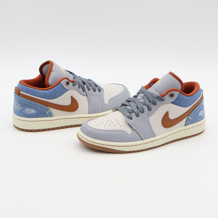 FZ5045-091 Nike Air Jordan 1 Low Phantom Coconut Milk Amber Brown (Women's)