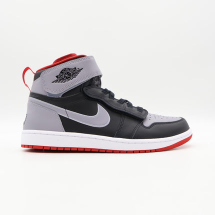 CQ3835-010 Nike Air Jordan 1 High FlyEase Black Cement Grey Fire Red (Men's)