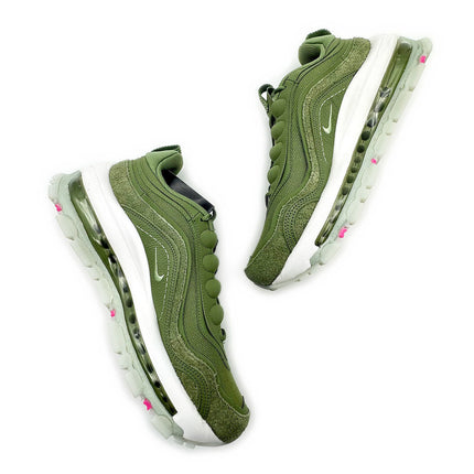 FB4496-300 Nike Air Max 97 Futura Olive White Pink (Women's)