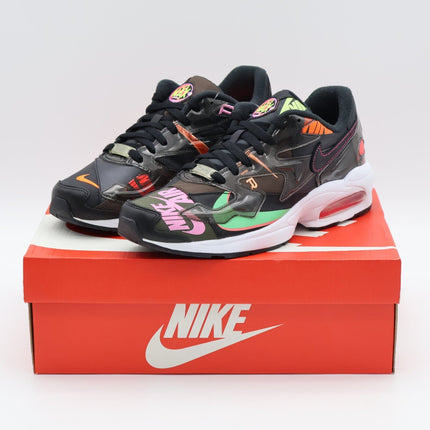 CI5590-001 atmos Nike Air Max 2 Light Black Racer Pink (Men's)