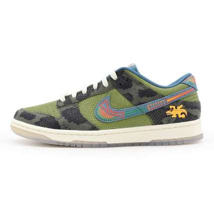 DO2160-335 Nike Dunk Low Siempre Familia Carbon Green Rift Blue Sail (Men's)