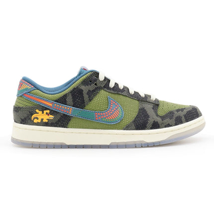 DO2160-335 Nike Dunk Low Siempre Familia Carbon Green Rift Blue Sail (Men's)