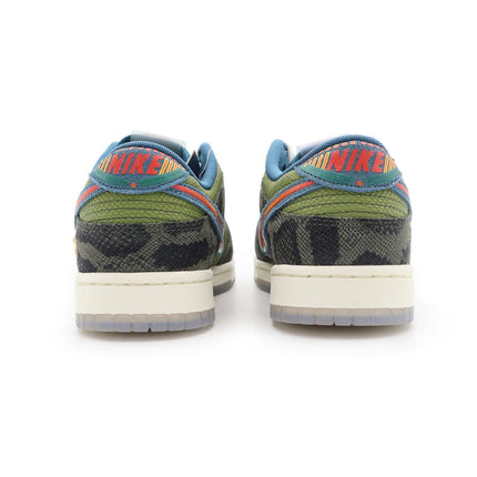 DO2160-335 Nike Dunk Low Siempre Familia Carbon Green Rift Blue Sail (Men's)